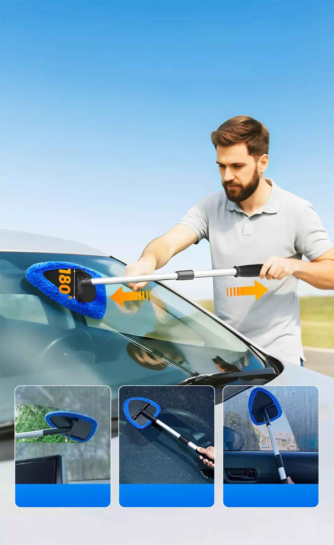 Nettoie Pare-Brise Extensible