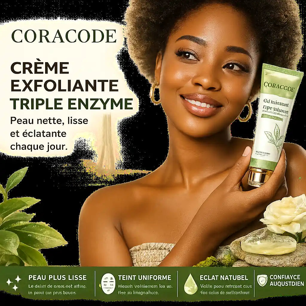 Crème Exfoliante Éclat – Une peau douce, lisse et éclatante dès les premières utilisations