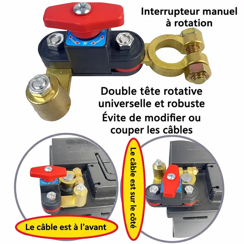 Coupe-Batterie Auto 12V/24V