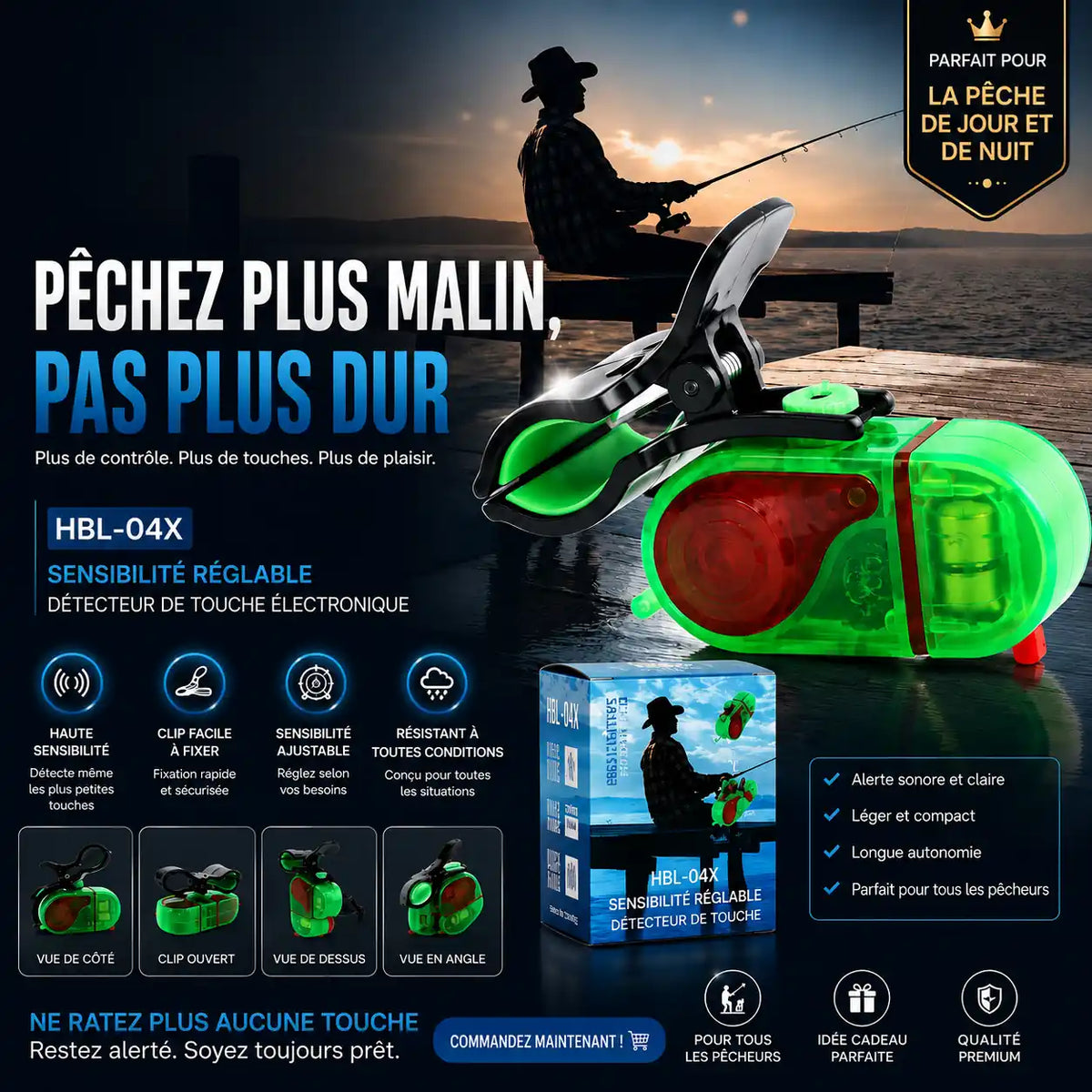 Détecteur Électronique de Touche LED – Ne Ratez Plus Aucune Prise !