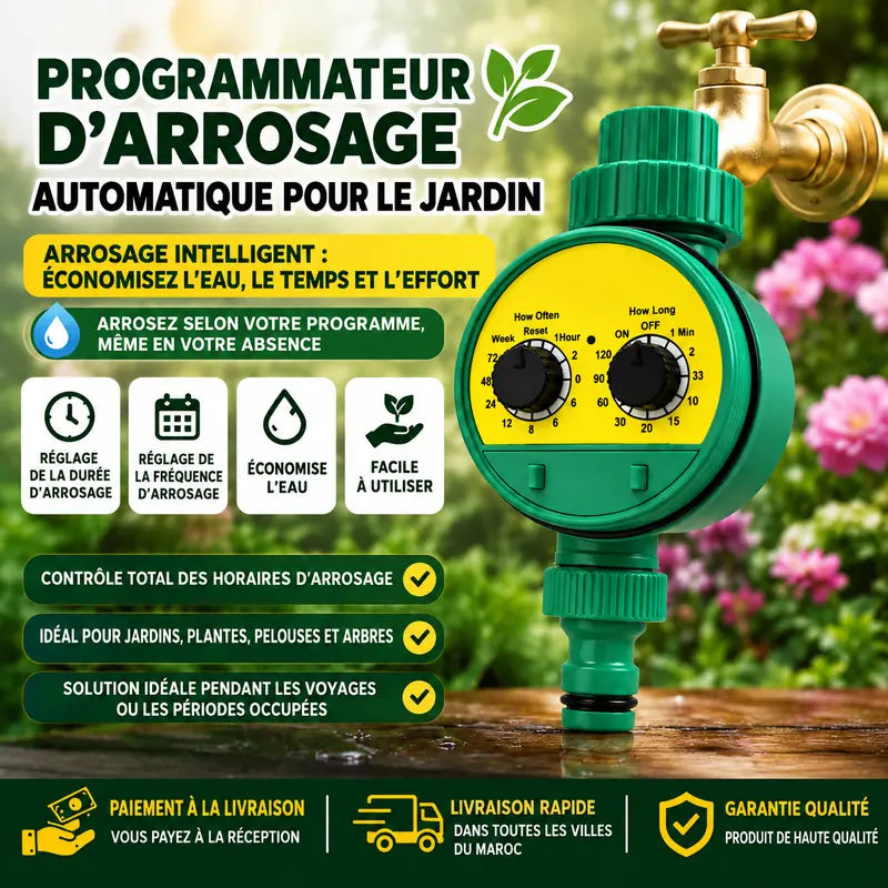 Minuteur d’Arrosage Automatique