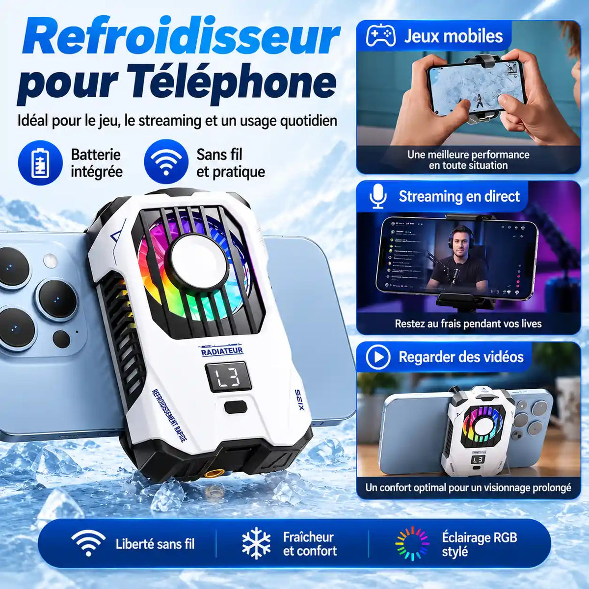 Refroidisseur Téléphone X136