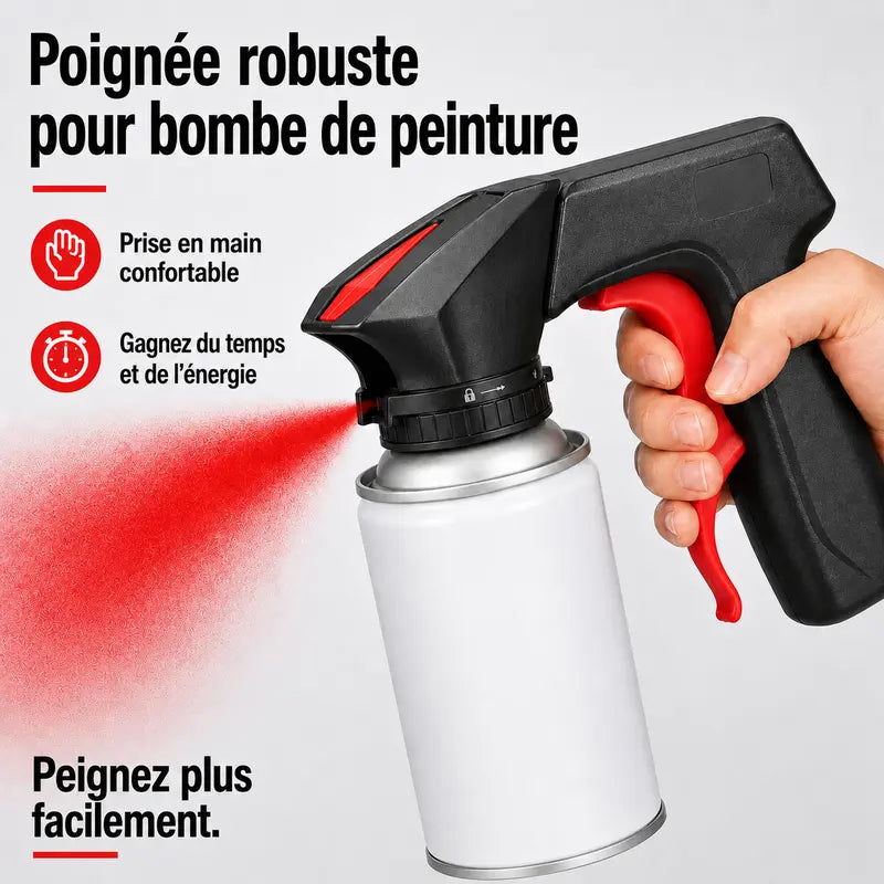 Poignée Pistolet Aérosol Pro