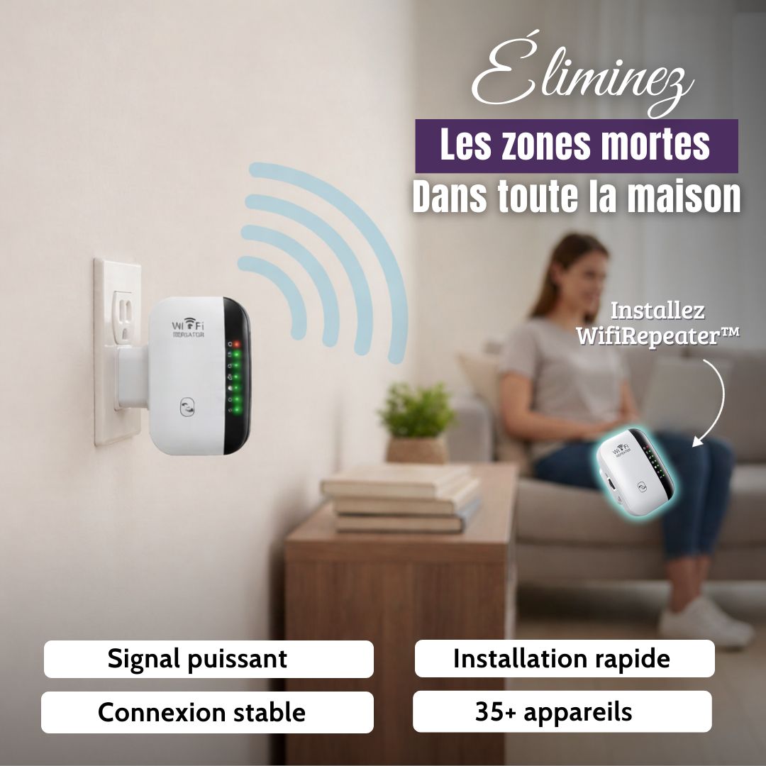 Amplificateur WiFi – Internet Partout