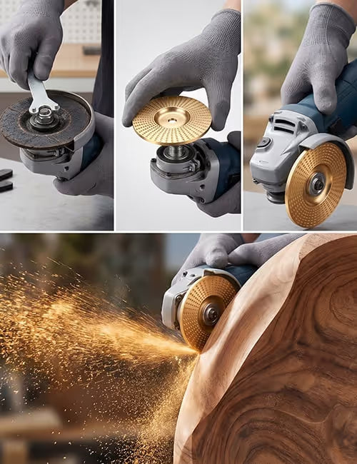 Disques de Sculpture sur Bois