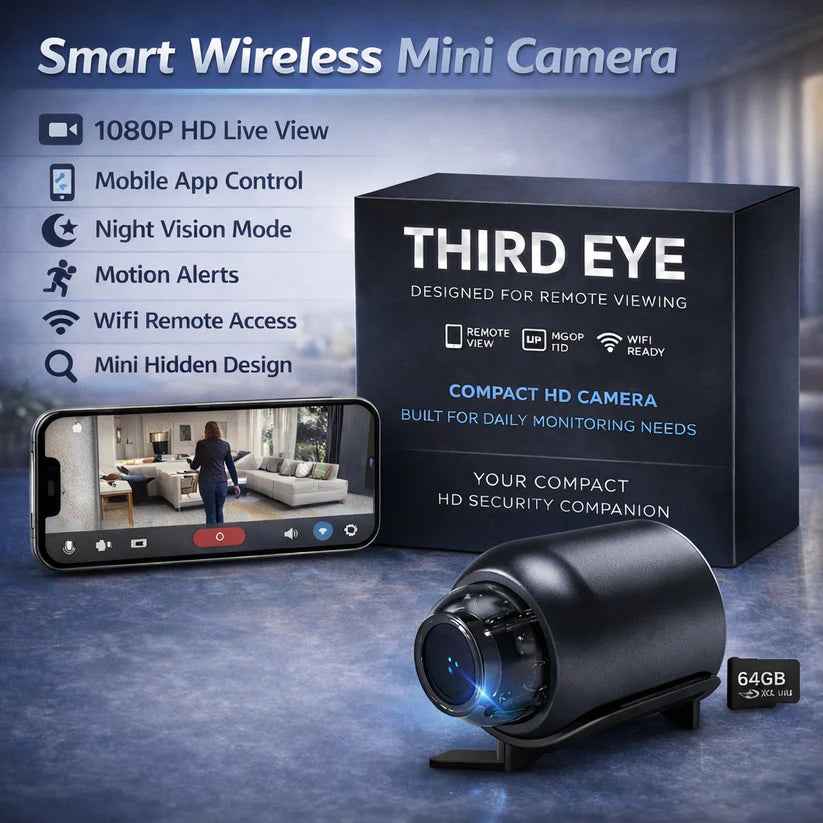 Mini Caméra 4K Sécurité