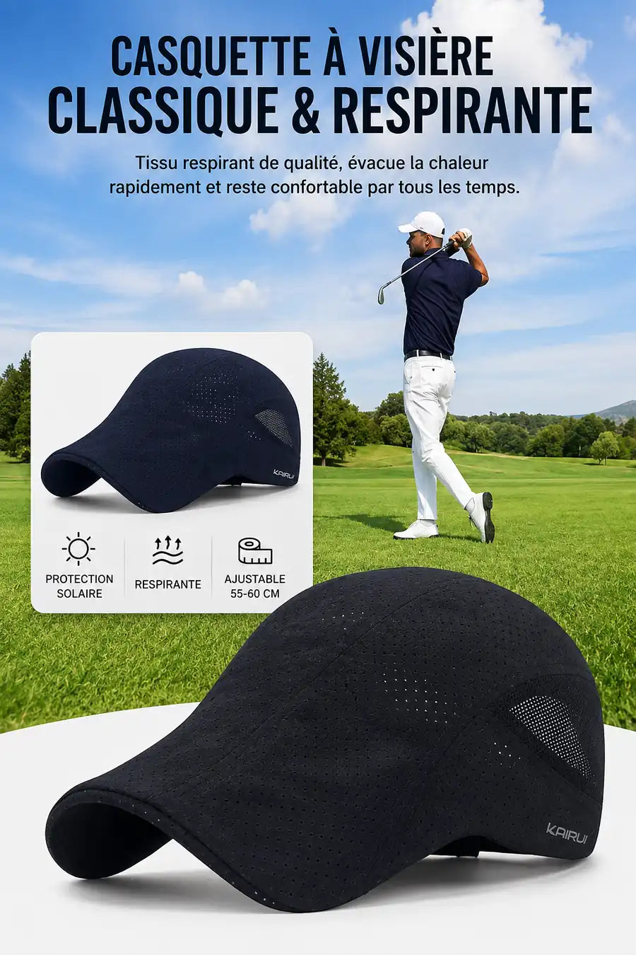 🧢 La Casquette Élégante Qui Vous Accompagne Partout